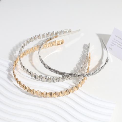 Hair Bands, Zinc Alloy, plated, fashion jewelry 12.5mm 