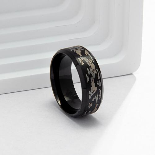 ステンレス指輪, 304ステンレススチール, ファッションジュエリー & ユニセックス & 異なるサイズの選択, Width 8mm,Thickness 2mm, 売り手 パソコン