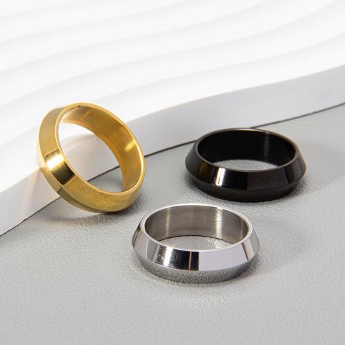 Stainless Steel Finger Ring, 304 Stainless Steel, fashion jewelry & for man Width 7mm,Thickness 2mm 