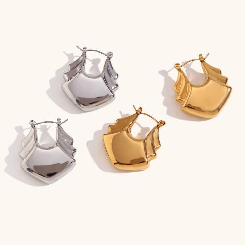 Stainless Steel Leverback Earring, 316L Stainless Steel, Vacuum Ion Plating, fashion jewelry & for woman 