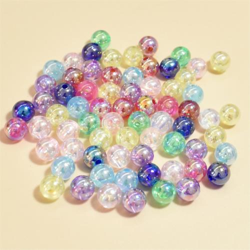 Transparent Acrylic Beads, Round, DIY 8mm, Approx 