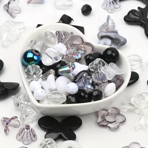 Mixed Acrylic Jewelry Beads, DIY Length about 10-30mm 