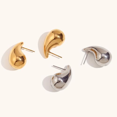 Stainless Steel Stud Earring, 316L Stainless Steel, Vacuum Ion Plating, fashion jewelry & for woman 