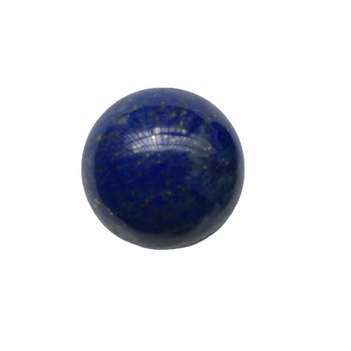 Natural Lapis Lazuli Beads, Round, polished, DIY & no hole, dark blue, 30mm 