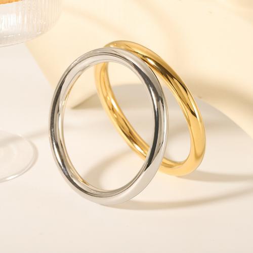 Stainless Steel Bangle, 304 Stainless Steel, Vacuum Ion Plating, fashion jewelry & for woman 8mm, Inner Approx 63.8mm 