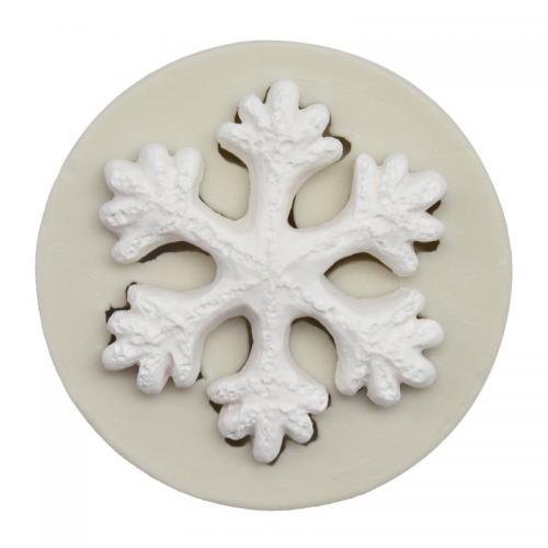 FDA Silicone Cupcake Mold, Snowflake, for kitchen 