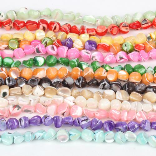 South Sea Shell Beads, Shell Pearl, irregular, DIY aboutuff1a6-8mm Approx 38 m 