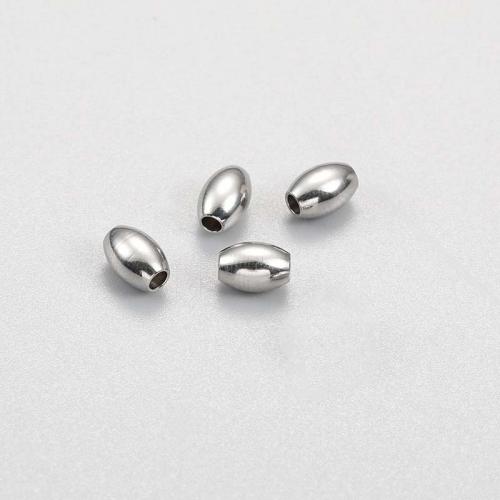 Stainless Steel Beads, 304 Stainless Steel, barrel, DIY & machine polishing original color, Approx 