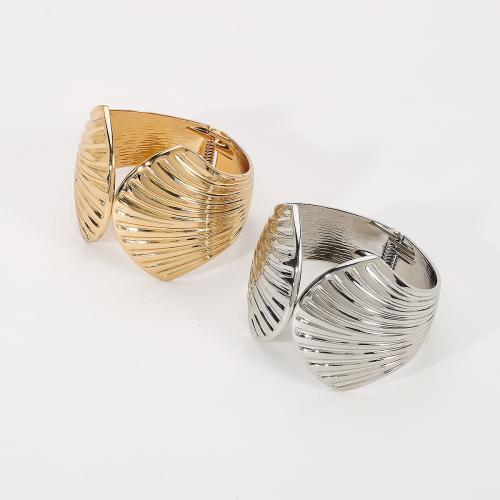Zinc Alloy Cuff Bangle, Shell, plated, fashion jewelry & for woman 57mm, Inner Approx 63mm 