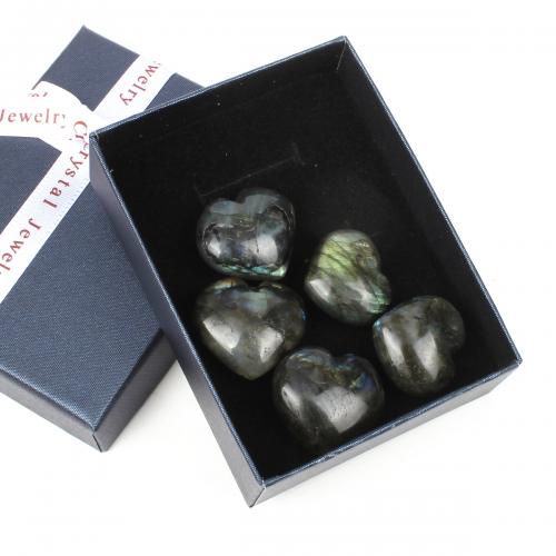 Драгоценный камень украшения, лабрадорит, отличается упаковка стиль для выбора & различные модели для выбора 25*12mm 23*30*12mm, 5ПК/Box, продается Box