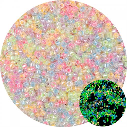 Perles en verre rocaille opaque, pilier, DIY & lumineux, plus de couleurs à choisir, 2.5mm, Environ Vendu par sac
