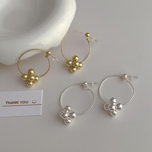 Brass Drop Earring, plated, fashion jewelry 