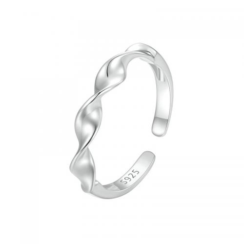 Sterling Silver Finger Ring, 925 Sterling Silver, plated, for woman, silver color 