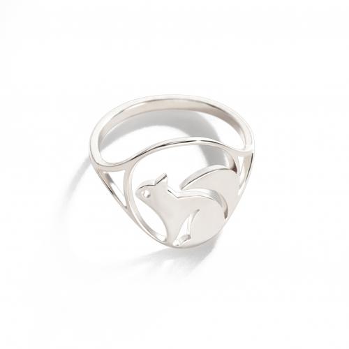 Titanium Steel Finger Ring, Vacuum Ion Plating, fashion jewelry & Unisex & hollow 