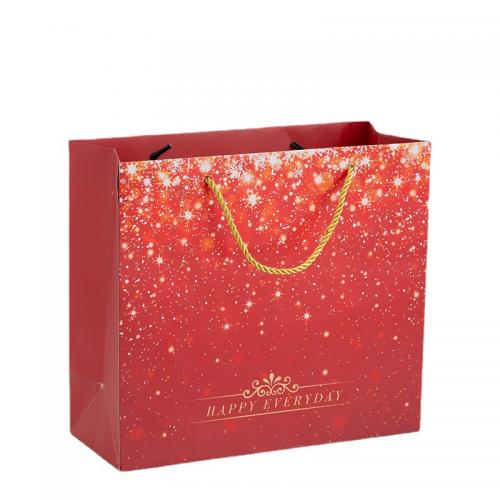 Gift Shopping Bag, Paper red 