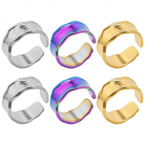 Stainless Steel Finger Ring, 304 Stainless Steel, Vacuum Ion Plating, fashion jewelry & Unisex 9mm, US Ring 