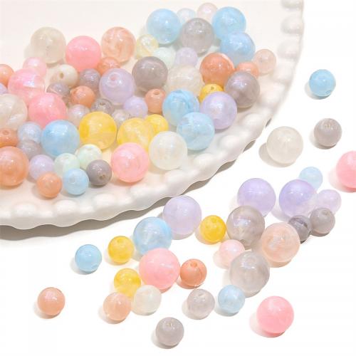 Acryl Schmuck Perlen, rund, DIY & verschiedene Größen vorhanden, keine, verkauft von Tasche[