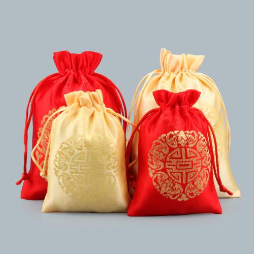 Bolsa de tela de regalo, Brocado, diferentes estilos para la opción, Vendido por UD