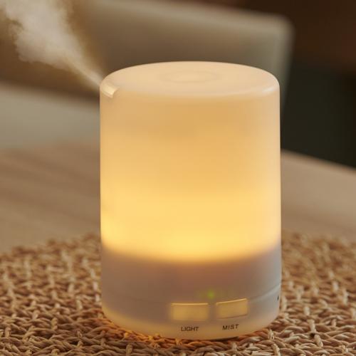 Polypropylene(PP) Aromatherapy Humidifier, Column, different power plug style for choose & durable & multifunctional 