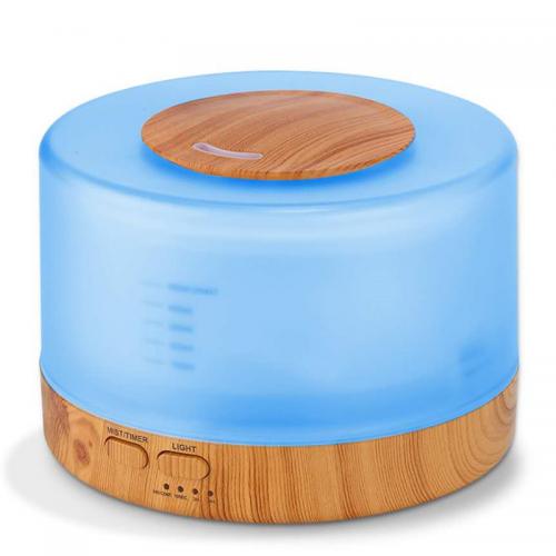 Polypropylene(PP) Aromatherapy Humidifier, with ABS Plastic, Column, different power plug style for choose & multifunctional 