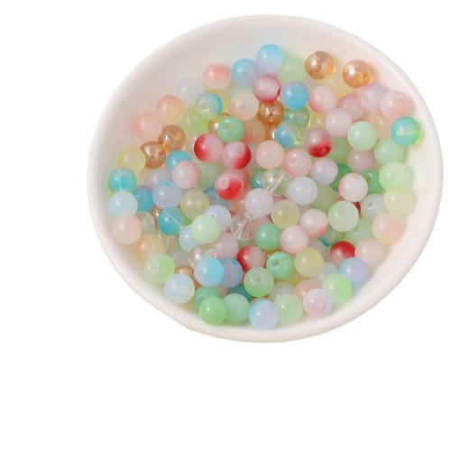 Lampwork Beads, Round, DIY 8mm 