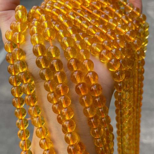 Round Crystal Beads, DIY Topaz 