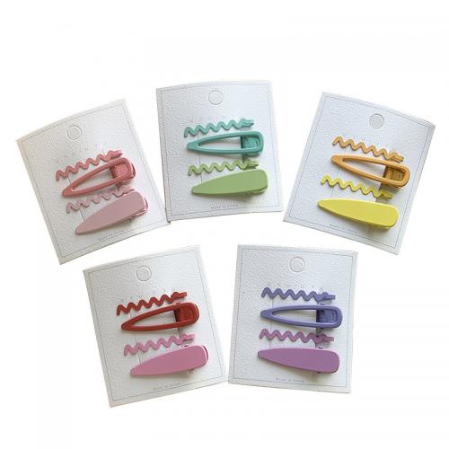 Alligator Hair Clip, Zinc Alloy, stoving varnish, Girl & matte & frosted 60mm, Approx 