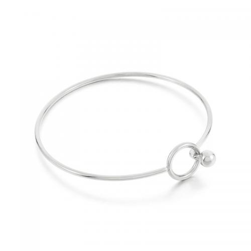 Stainless Steel Bangle, 304 Stainless Steel, Vacuum Ion Plating, Adjustable & fashion jewelry & for woman Inner Approx 