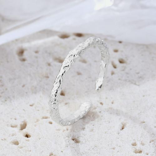 Sterling Silver Finger Ring, 925 Sterling Silver, polished, fashion jewelry & Unisex, 2.5mm 