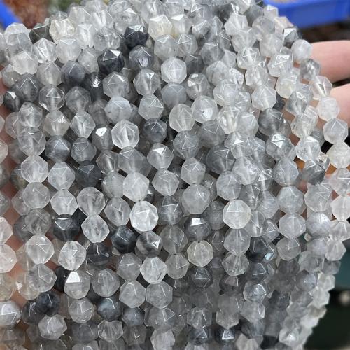 Perles de pierre gemme unique, Pierre naturelle, DIY, couleurs mélangées, 8mm Environ 38 cm, Vendu par brin