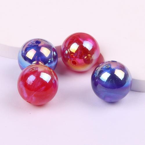 Perles de miracle en plastique, Rond, DIY, plus de couleurs à choisir, 16mm, Environ Vendu par sac