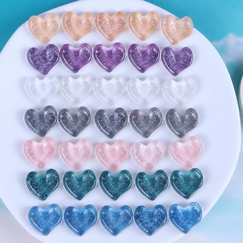 Mobile Phone DIY Decoration, Resin, Heart, fashion jewelry & for woman & epoxy gel Approx 