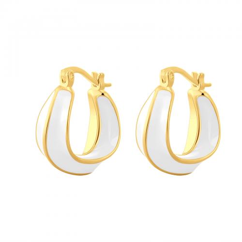 Brass Drop Earring, plated, for woman & epoxy gel 