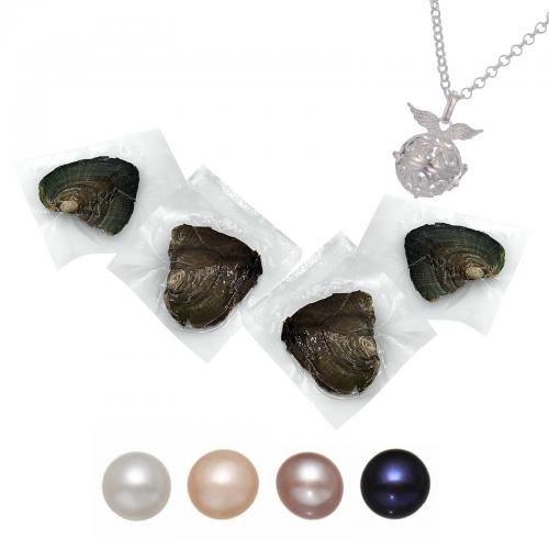 Freshwater Pearl Pregnant Ball Locket Necklace Approx [