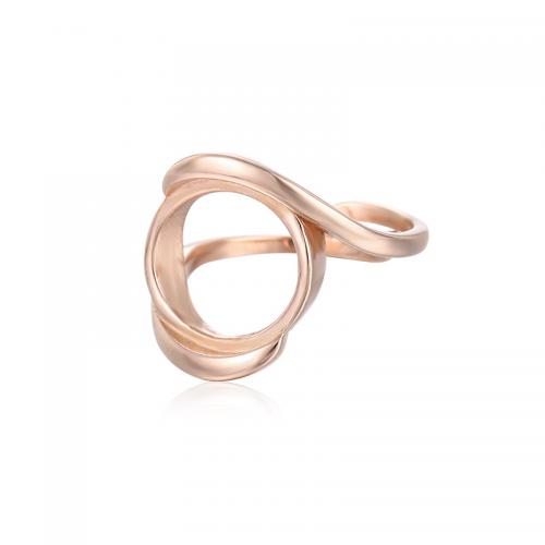 стерлингового серебра кольцо крепления, 925 пробы, плакированный цветом розового золота, DIY & разный размер для выбора, продается PC[
