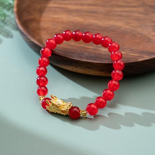 Zinc Alloy Resin Bracelets, with Resin, gold color plated, fashion jewelry & Unisex cm 