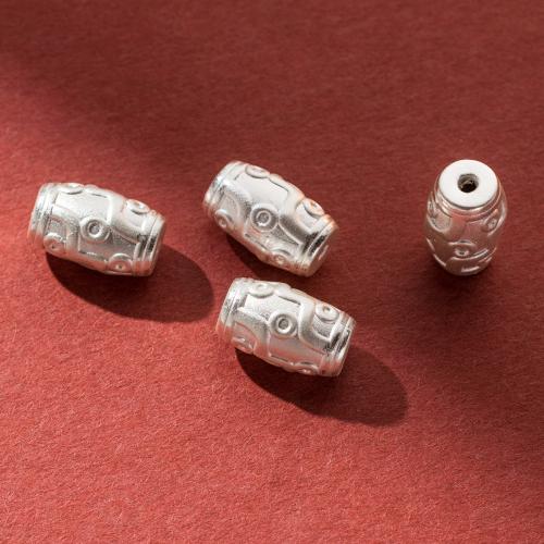 Perles intercalaires en argent , argent sterling 925, Finition antique, DIY, argent Environ 2.3mm, Vendu par PC