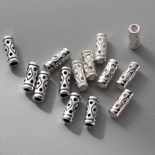 Perles intercalaires en argent , argent sterling 925, Finition antique, DIY, plus de couleurs à choisir Environ 1.8mm, Vendu par PC