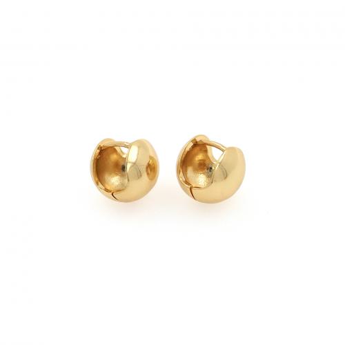 Brass Drop Earring, 18K gold plated, fashion jewelry & for woman 
