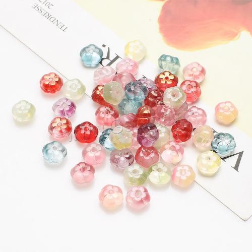 Blume Murano Perlen, Lampwork, DIY, keine, 10mm, 30PCs/Tasche, verkauft von Tasche