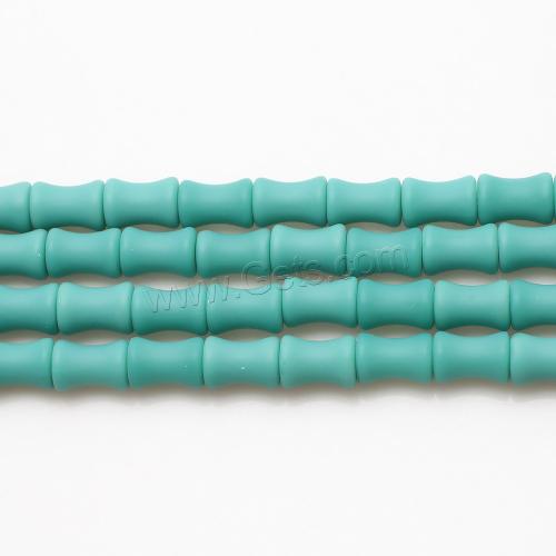Plaqué Perles de verre, bambou, DIY, plus de couleurs à choisir Environ Vendu par brin