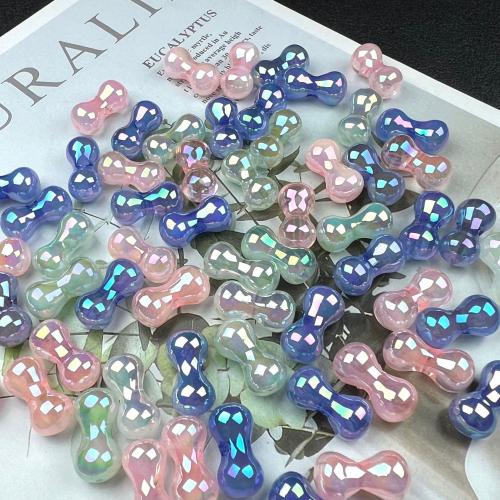 Perles acryliques plaquée, Acrylique, Placage coloré, DIY & normes différentes pour le choix, Environ Vendu par sac