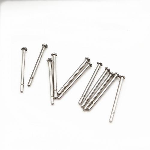 Stainless Steel Earring Stud Component, 316L Stainless Steel, DIY & machine polishing original color 