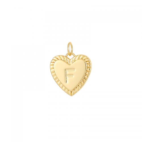 Brass Heart Pendants, plated, DIY golden 