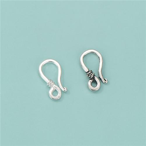 925 Sterling Silver Clasp, plated, DIY 