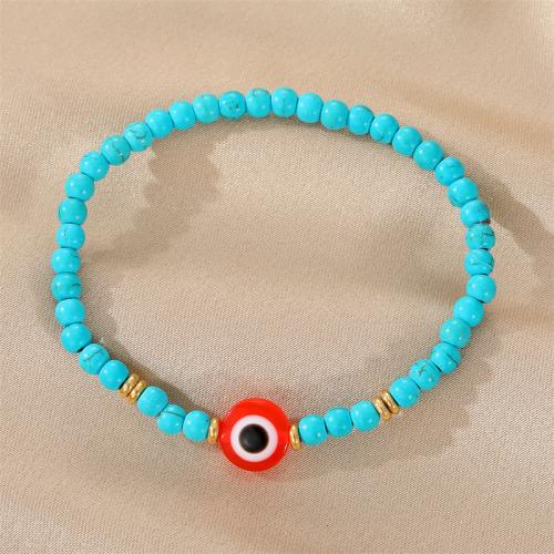 Evil Eye Bracelet Bijoux, résine, bijoux de mode & pour femme, plus de couleurs à choisir, Vendu par PC