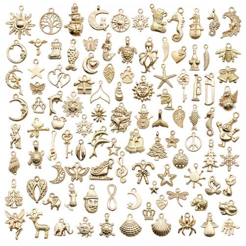 Zinc Alloy Jewelry Pendants, KC gold color plated, DIY & mixed, 10-30mm, Approx 
