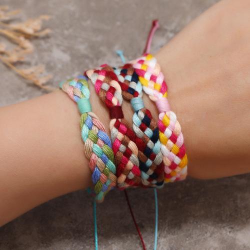 Fashion Jewelry Bracelet, Cotton Thread, handmade, 8 pieces & Unisex 