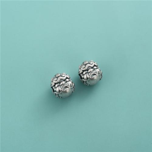 Sterling Silver Spacer Beads, 925 Sterling Silver, Fabulous Wild Beast, vintage & DIY Approx 2.8mm 