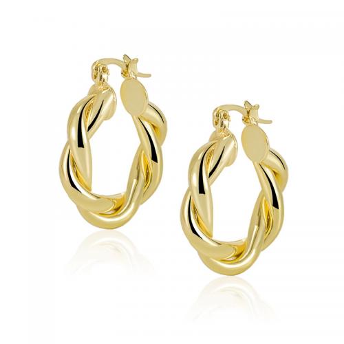Brass Lever Back Earring, gold color plated, fashion jewelry & for woman 